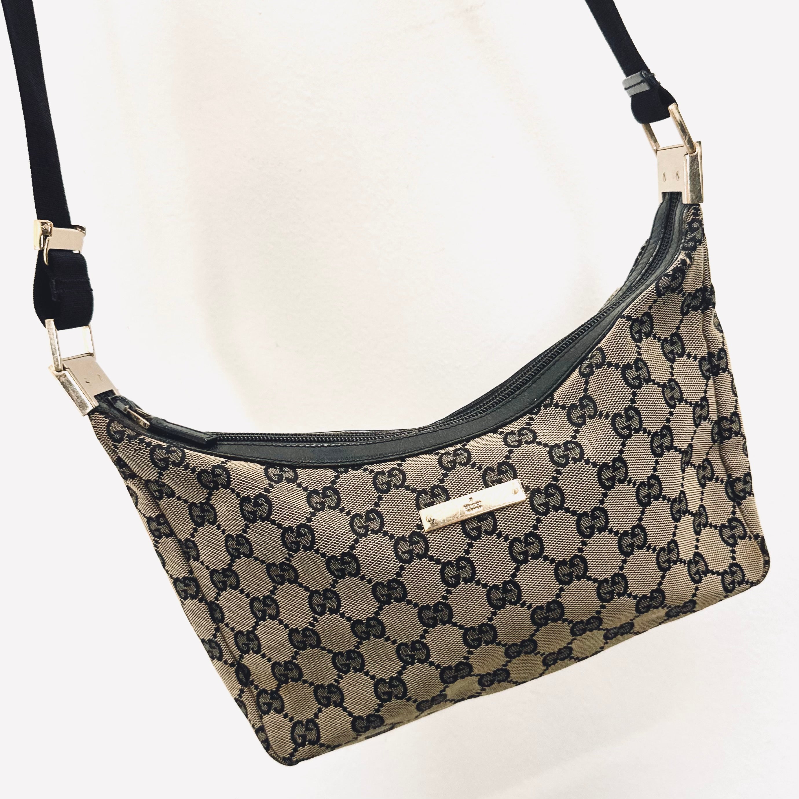 Gucci logo sling bag best sale