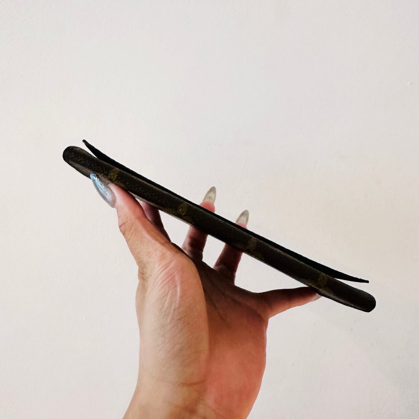 Louis Vuitton LV Monogram Logo GHW Porte Yen Flap Long Wallet