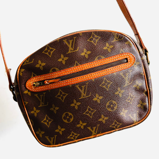 Louis Vuitton LV Senlis Blois Monogram Logo GHW Vintage Camera Shoulder Sling Bag