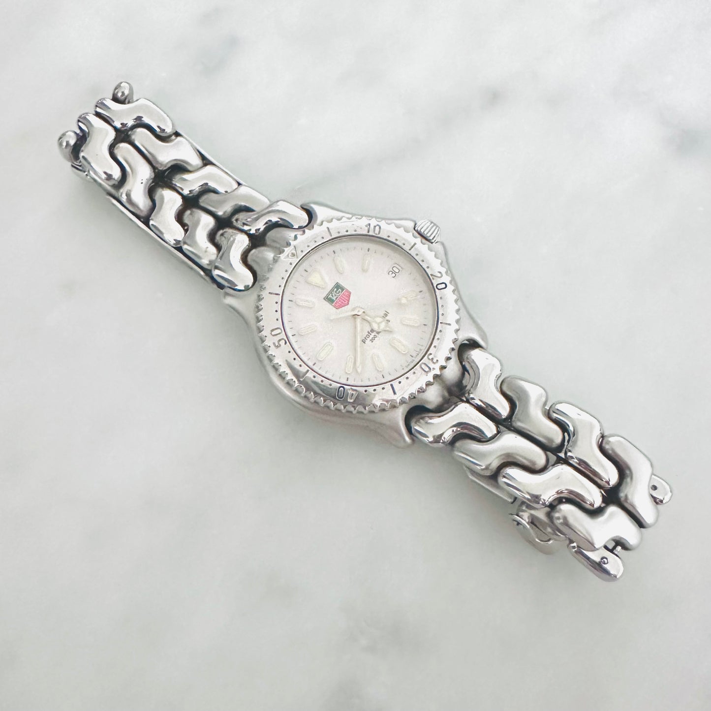 Tag Heuer Professional White Dial Stainless Steel Quartz 36MM Watch