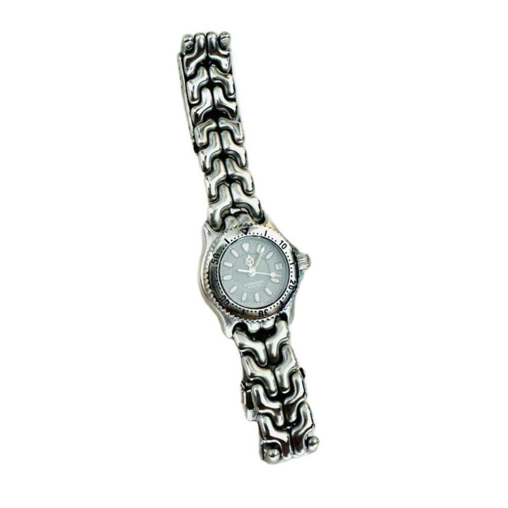 (Up to 15cm) Tag Heuer Professional Grey Dial Stainless Steel 24mm Quartz Watch