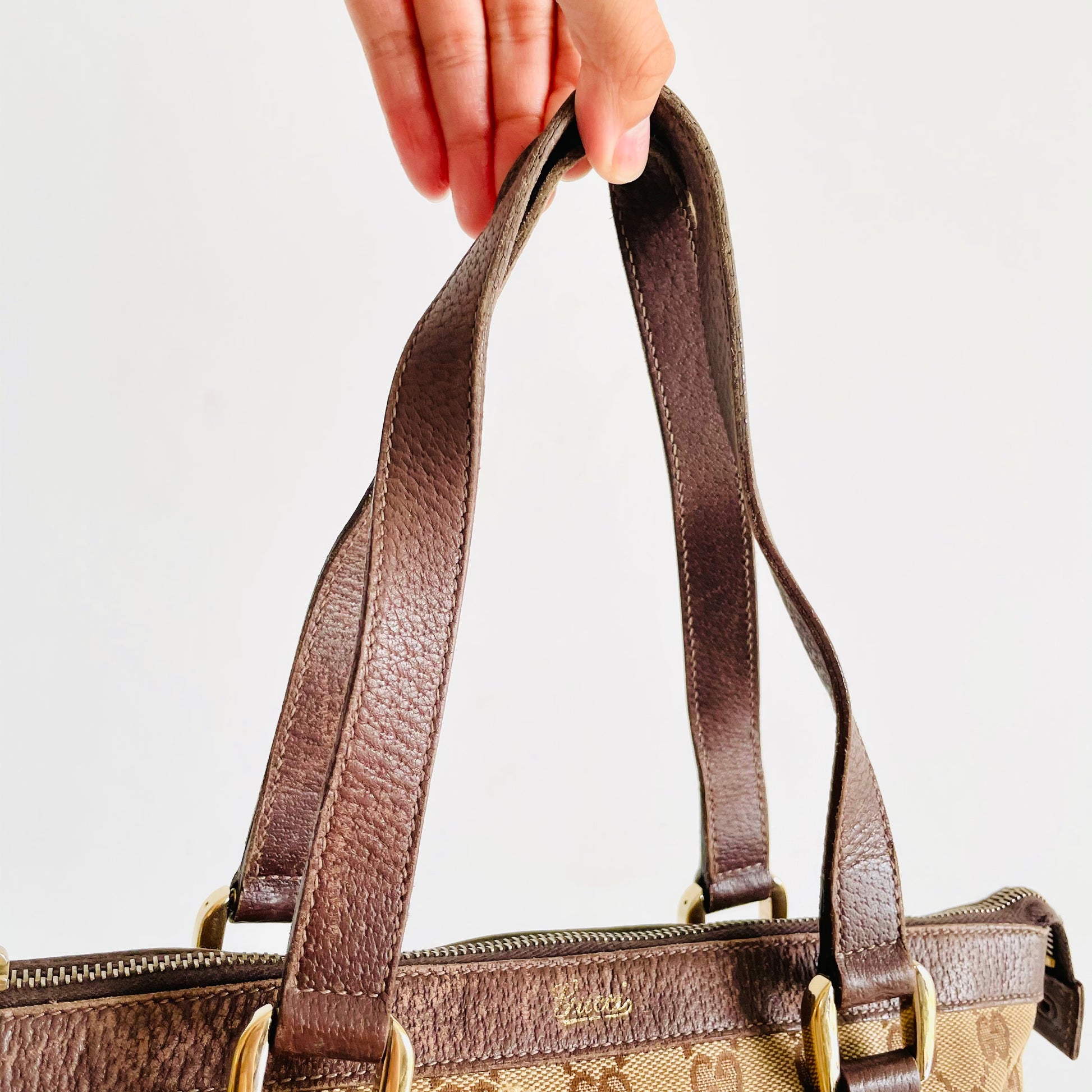 Abbey Mini Tote Bag, Authentic & Vintage