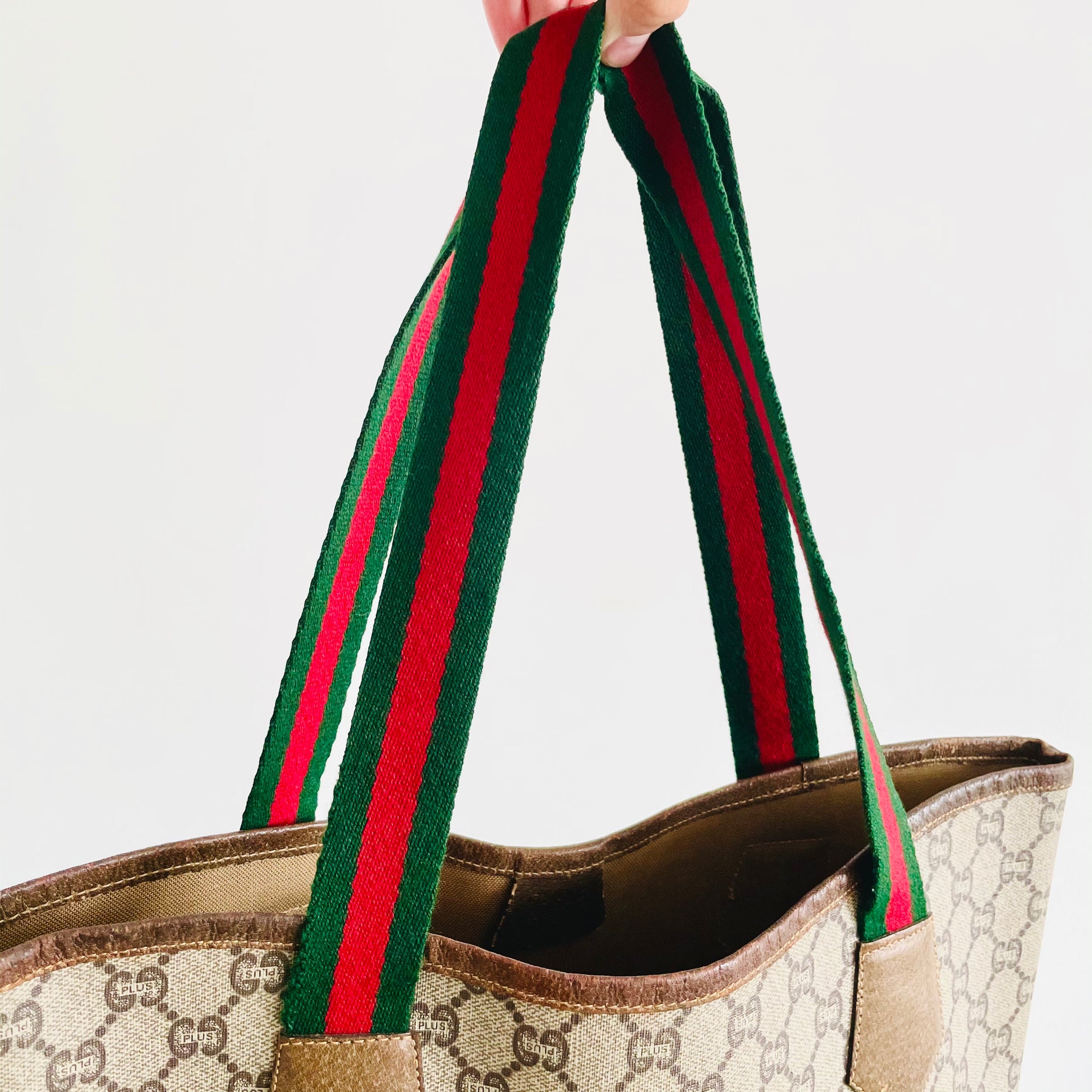 Gucci GG Logo Patch Top Handle Tote Bag - ShopStyle