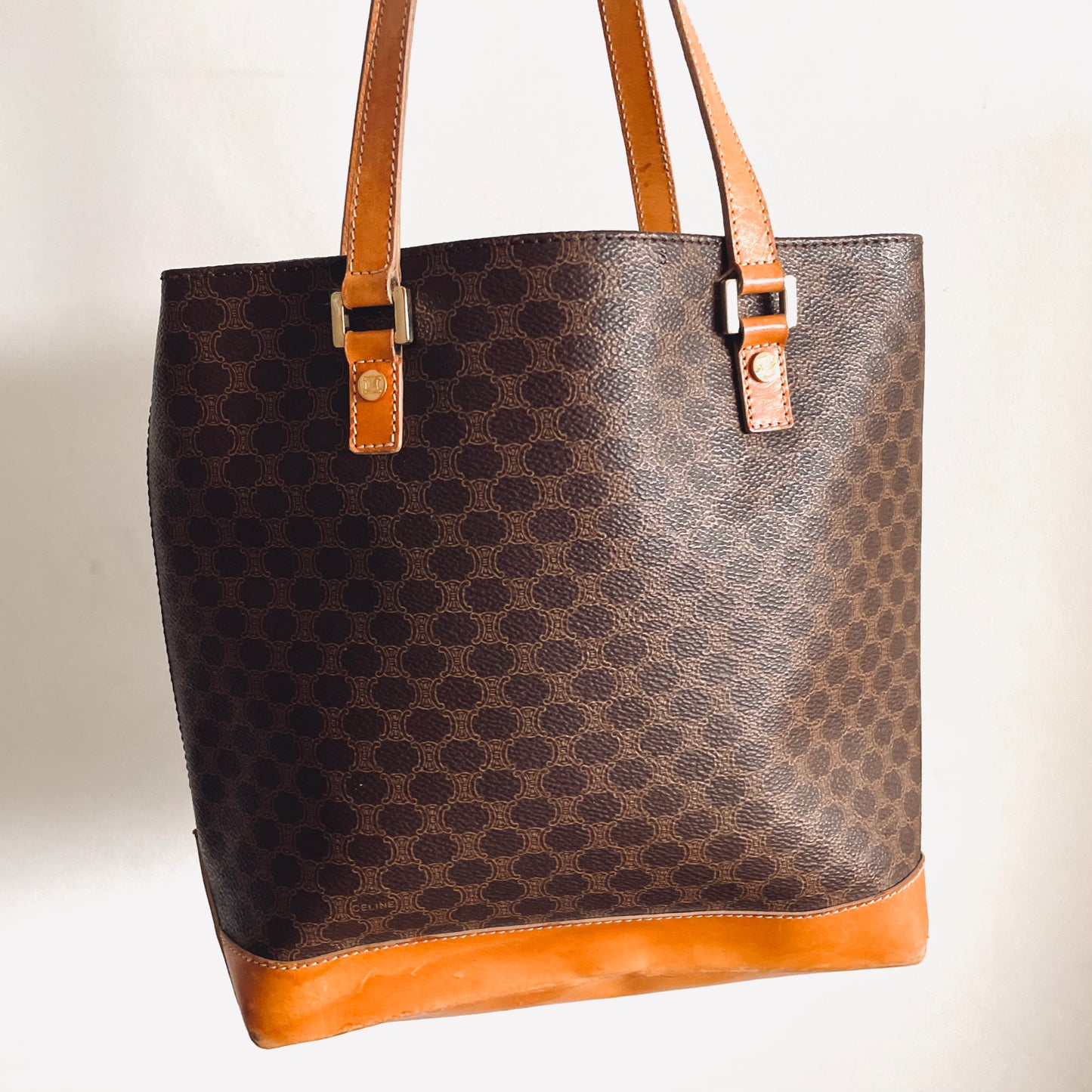 Celine Paris monogram handbag (Vintage)